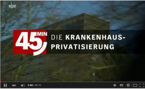 NDR Krankenhausprivatisierung